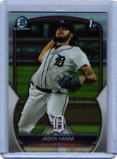 2023 1st Bowman Draft #BDC-154 Jaden Hamm Chrome Refractor