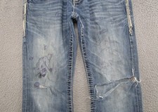 Men s Rock Revival Denim Carl Boot Cut Jeans ...