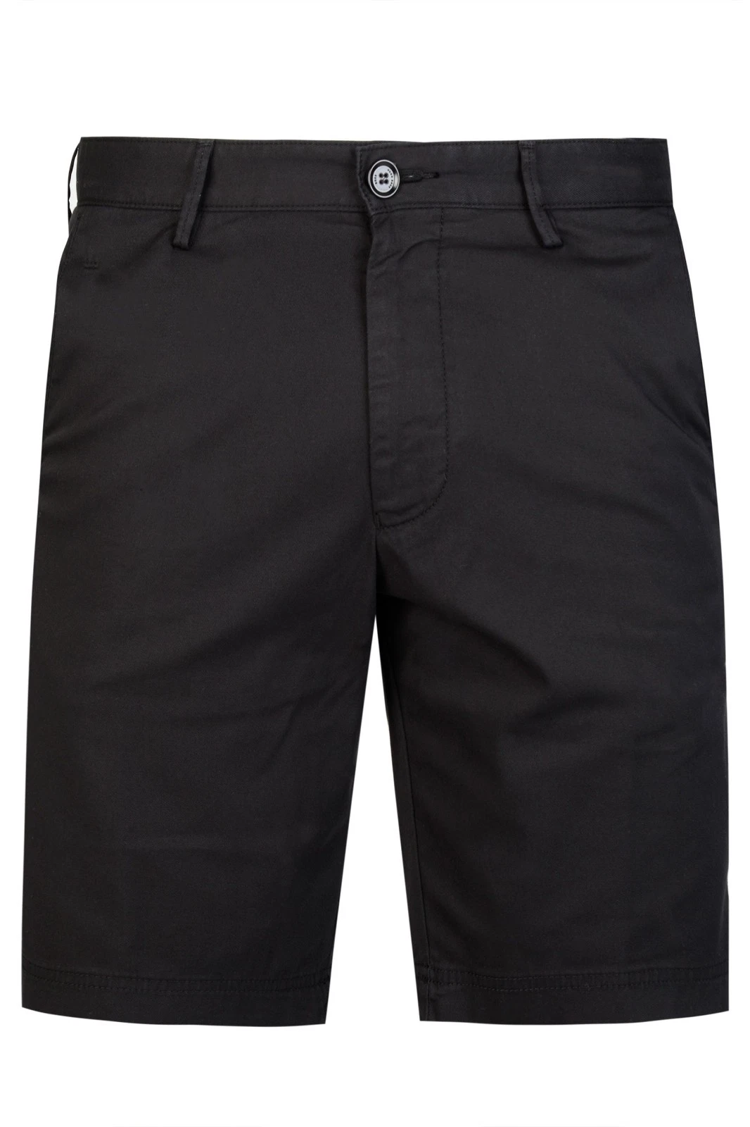 HUGO BOSS MENS SLICE SLIM FIT CHINO SHORTS IN BLACK SIZE 56. unworn with tags