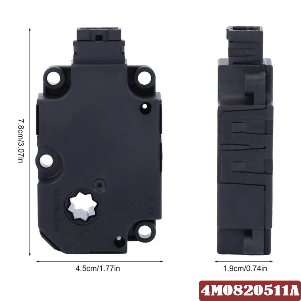 Air Condition Heater Box Air Con Servo Motor 4M0820511A For Audi A5-A8 Q5 Q7 VW - Image 2 of 4