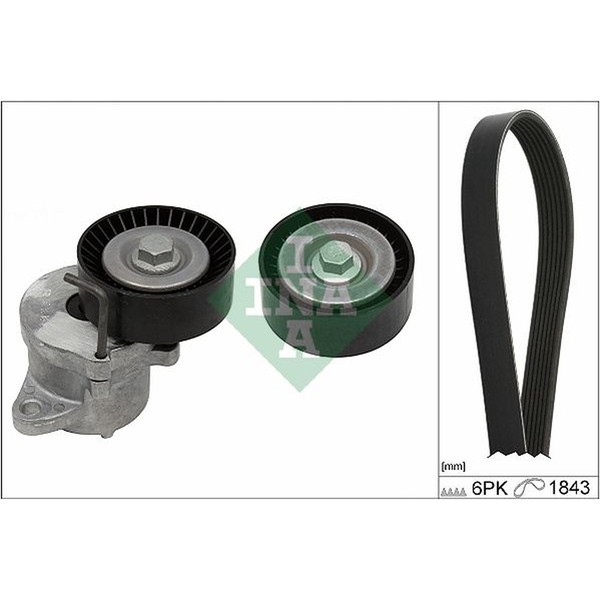Schaeffler INA 529 0350 10 Keilrippenriemensatz-image