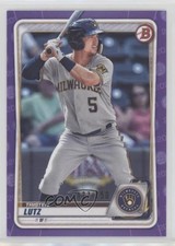 2020 Bowman Draft Purple Border /250 Tristen Lutz #BD-68 0ji1