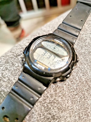 casio cosmo phase cgw-50 works vintage mens watch 1980s for sale