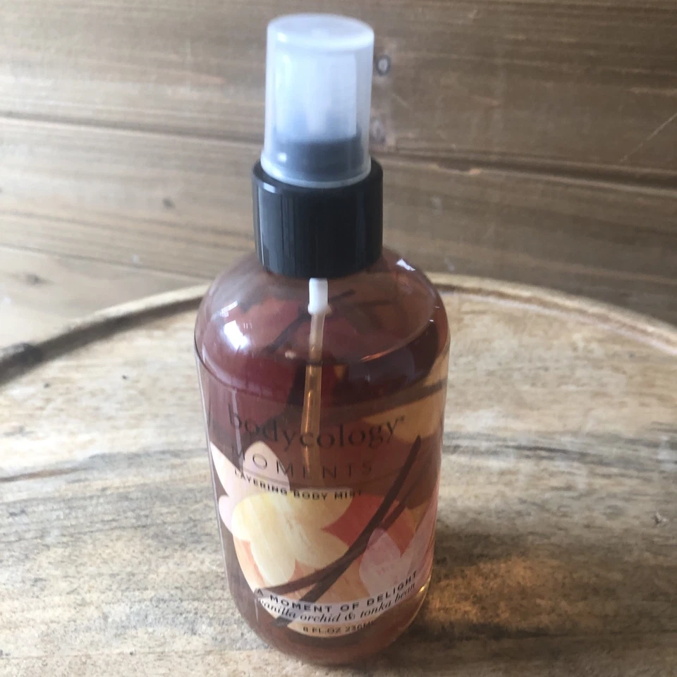 Bodycology Moments Vanilla Orchid & Tonka Bean Body Mist 8 fl oz New - Image 2 of 4