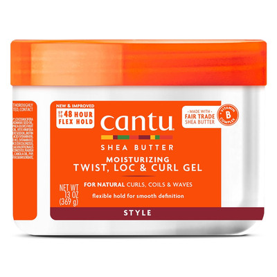 Moisturizing Twist & Lock Gel with Shea Butter for Natural Hair, 13 Oz