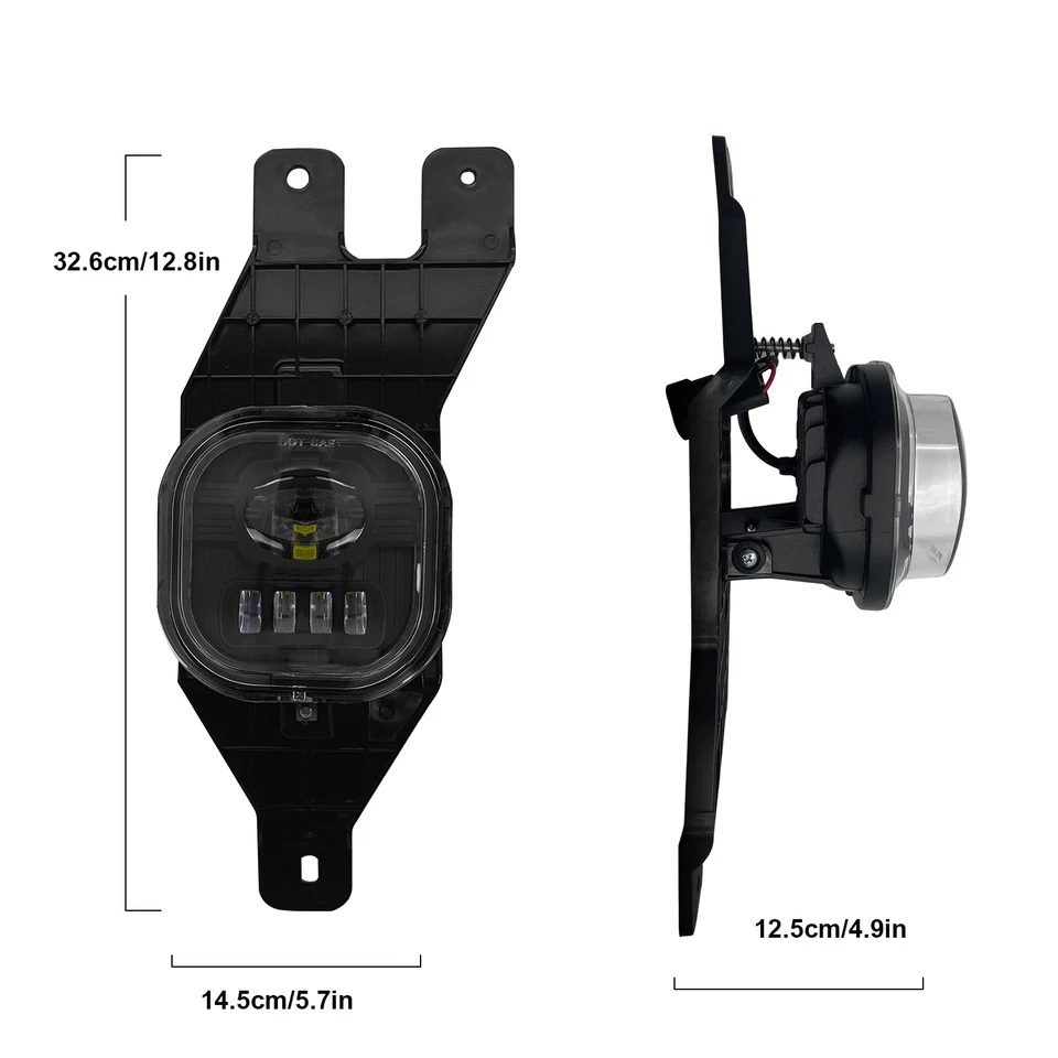 Luces antiniebla LED luces de parachoques para Ford F-250 F-350 F-450 F550 Super Duty 1999-2004 Foto 3 de 4
