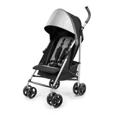 3Dlite ST Convenience Stroller, Black & Gray - Lightweight Stroller with Steel F
