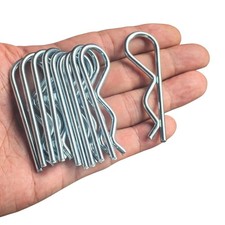15 Pcs Heavy Duty Cotter Pins,Hitch Pins Clip R Clips Spring Retaining Wire Hair