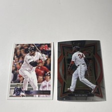 Topps/Select/Panini David Ortiz Boston Red Sox MLB Baseball 2025 2 Card Lot