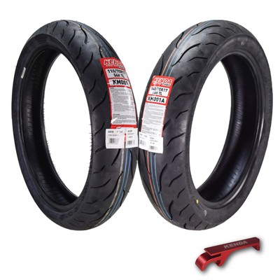 Kenda KM1 110/70R17 & 140/70ZR17 Sport Touring Motorcycle Tires w