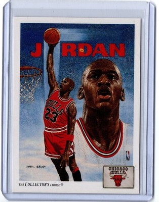 1991-92 Upper Deck Basketball #75 Michael Jordan Bulls Checkliste Halo Variation
