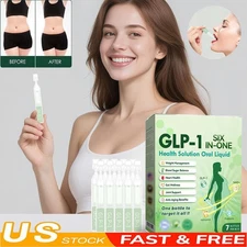 GLP-1 SIX-in-ONE Health Solution Oral Liquid, Advanced Body Care Liquids Drop US