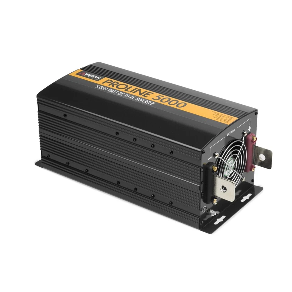 WAGAN 3744 PROLINE 5000 WATT HIGH OUTPUT COMPACT 115 VOLT AC POWER INVERTER NEW - Image 2 of 3