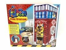 The Door Fort Fire Station Doorway Play Tent New In Box Kids Toy