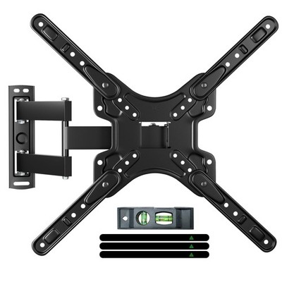 Full Motion TV Wall Mount for 13 60 Inch Flat & Curved TVs up to 77 lbs, Arti...