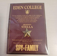 Prendedor Spy Family Stella Star Anya Cosplay Exposición Exclusivo