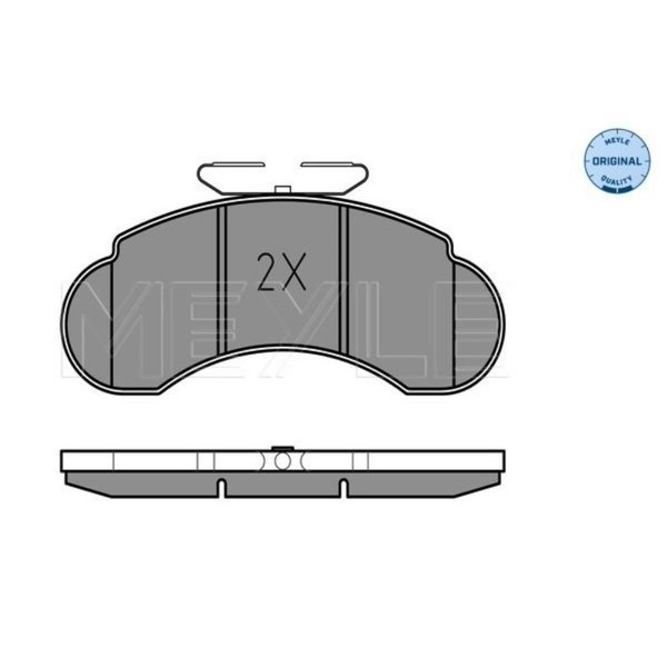 Meyle BremsbeläGe Vorne FüR Mercedes-Benz 100 Pritsche/Fahrgestell-image
