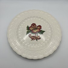 Spode Bermuda Flowers Hibiscus 9” Luncheon Salad Plate Copeland England MINT