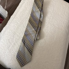 Bugatti Men 100 Silk Traditional Neck Tie Multicolor NWOT