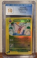 Venomoth 111/144 Skyridge Reverse Holo CGC Pristine Blue Label (POP 3)  on eBay