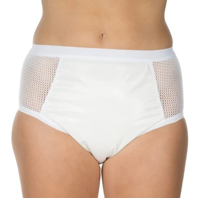 Suprima Pu Slip 1215 mit Netzeinsatz 52 weiß - Bild 1 von 4