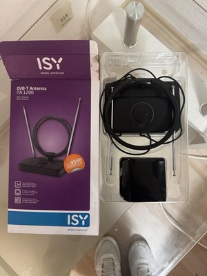 ISY DVB-T Antenne ITA 1200 | 43 dB Verstärker | DVB-T/T2 Indoor Antenna