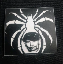 ED GEIN Spedco Spider STICKER  GOTH 2x2 Inches Vinyl Sticker