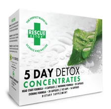 Rescue Detox Permanent 5 Day Detox Concentrates