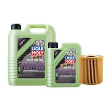 6L Liqui Moly Molygen New Gen 5W40 Mann Engine Oil Change Kit for C70 S60 V70 L5