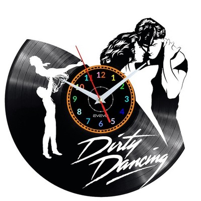 Dirty Dancing Wanduhr Uhr Geschenk Geburtstag Urlaub Kunst Wohndeko Design Gift