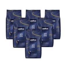 Lavazza Coffee Beans Super Crema Rich Aroma 140 Cups Servings 1Kg - Pack of 6 22.48 per kilo