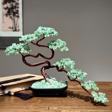 Aventurine Bonsai Gemstone Tree Reiki Healing Bonsai Good Luck Tree