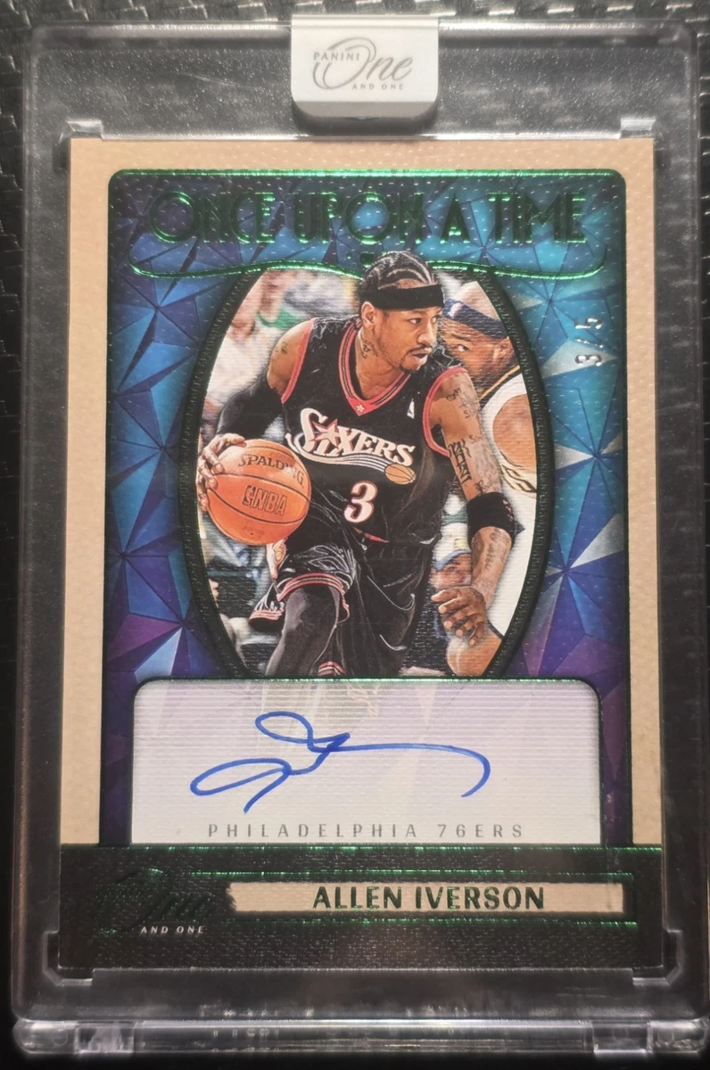 Allen Iverson Basketball Serial Numbered Sports Trading Cards