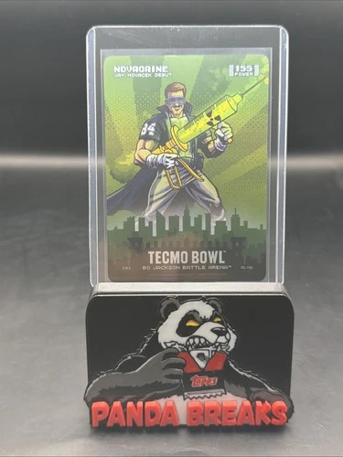 2026 Bo Jackson Battle Arena Tecmo Novacaine Skyline Glow Power 155 Jay Novacek
