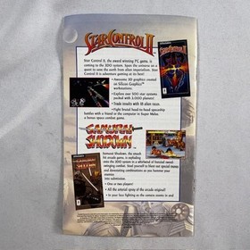 Off World Interceptor Panasonic 3DO Video Game Disc & Manual Only