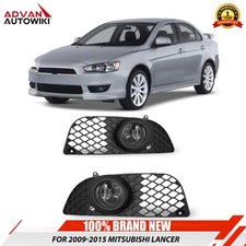 Pair Fog Lights For 2009-2014 Mitsubishi Lancer Bumper Lamps Wwiringswitch Pair Fog Lights For 2009-2014 Mitsubishi Lancer Bumper Lamps Wwiringswitch