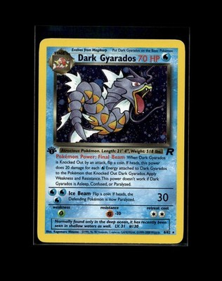 Magikarp Gyarados Pokemon Card! Holo/Reverse Holo EX Rare VMAX V LP/NM Cards!