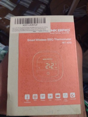 Inkbird IBT-4XS Bluetooth Wireless Grill BBQ Thermometer for Grilling 