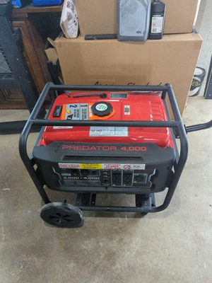 #ad #ad Predator Generators 4000W Portable Gasoline Power Generator Red Black $400.00