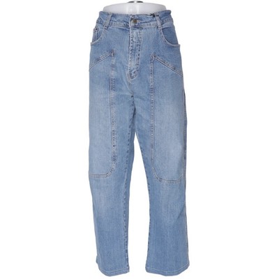 D & K, Jeans, Größe: 40, Blau, Baumwolle, Einfarbig, Denim, Damen #498