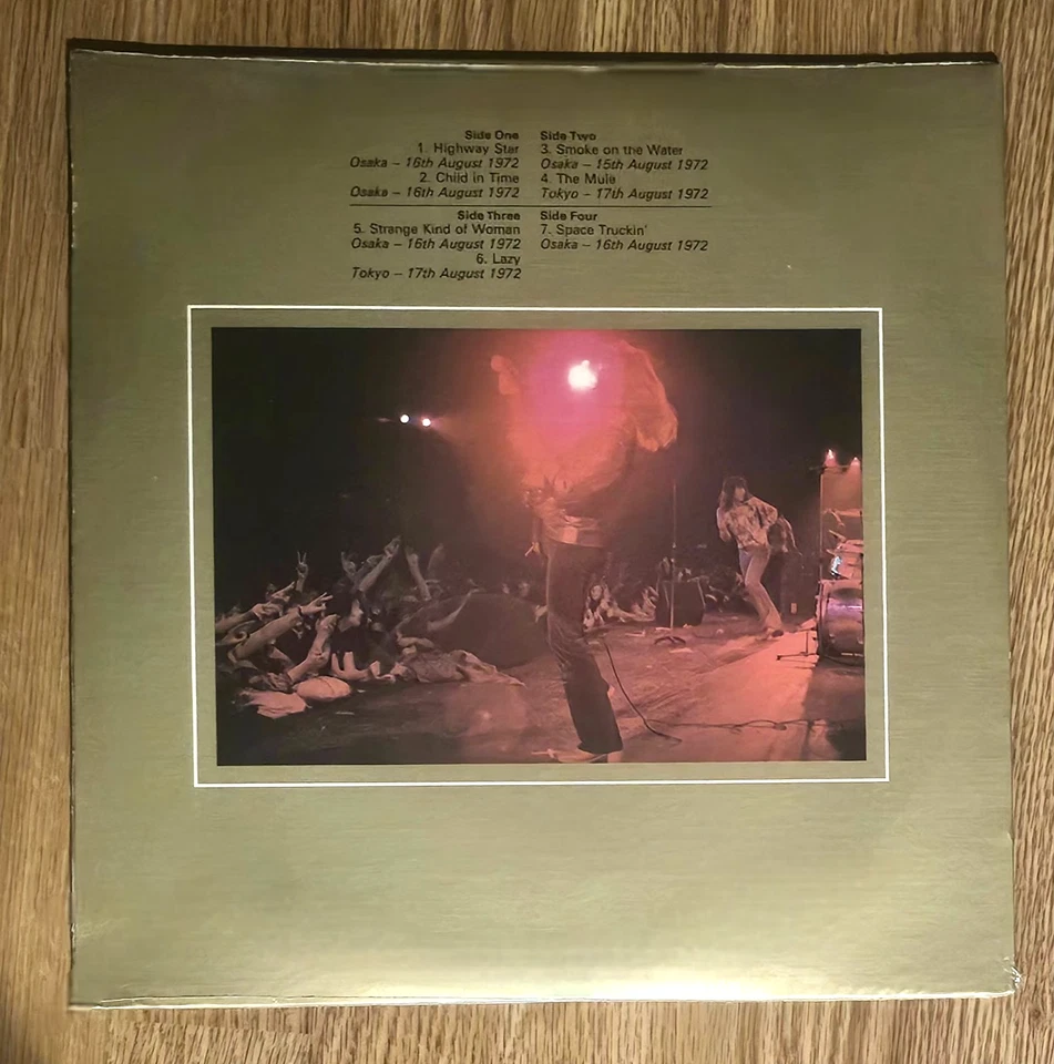 DEEP PURPLE Made In Japan ORIGINAL 1973 FIRST PRESSING DOUBLE LP FACTORY SEALED - Image 2 of 4