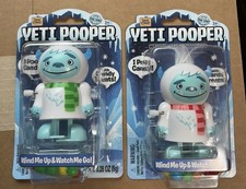 Set of 2 Treat Street Yeti Pooper Walking Candy Dispenser Wind-Up Toy