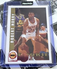 Robert Horry 1992-93 NBA Hoops Rookie Houston Rockets Basketball Card #392 RC B.. rookie card picture