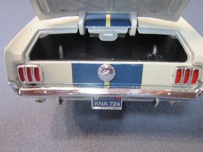 Jouef Evolution 1:18 Scale White 1965 Ford Mustang GT 350 Made In