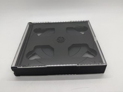 2 PCS 24MM Multi-6 6 Disc CD Jewel Case with 3 Flip Black Trays, 6CD JEWEL BOX