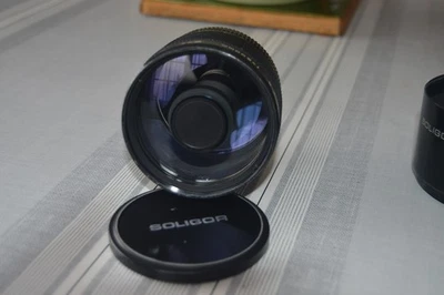 lot d'objectifs et adaptateurs pour minolta mc/md - Télé 500mm - doubleur ... - Photo 1/4