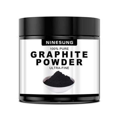 Pure Graphite Powder, 10 LB Graphite Lubricant- 44-Micron Ultra-Fine Pure Gra...