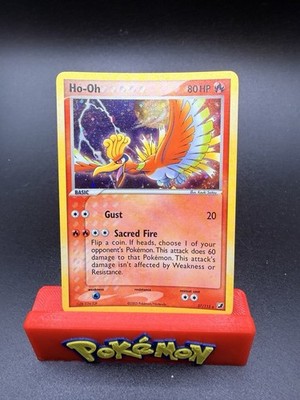 Pokemon! Ho-Oh 27/115 Unseen Forces Cosmos Holo! Near Mint - Light Play!