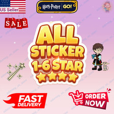 Monopoly Go Stickers 1  - 6   GOLD Sticker Available  CHEAPEST  FAST 24/7