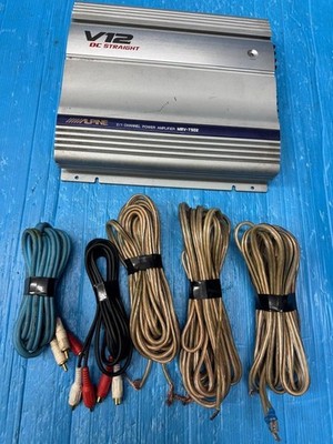 Alpine V12 Amplifier 2/1 Channel Mrv-t502 for sale online | eBay